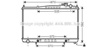 Теплообменник AVA QUALITY COOLING DN2232