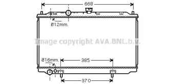 Теплообменник AVA QUALITY COOLING DN2237