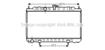 Теплообменник AVA QUALITY COOLING DN2245