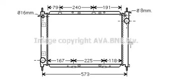 Теплообменник AVA QUALITY COOLING DN2260