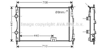 Теплообменник AVA QUALITY COOLING DN2288