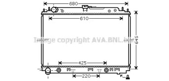 Теплообменник AVA QUALITY COOLING DN2297