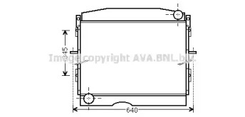 Теплообменник AVA QUALITY COOLING DN2326