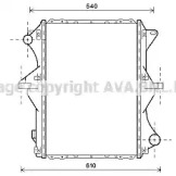 Теплообменник AVA QUALITY COOLING DN2349