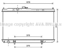 Теплообменник AVA QUALITY COOLING DN2352