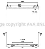 Теплообменник AVA QUALITY COOLING DN2397