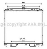 Теплообменник AVA QUALITY COOLING DN2399