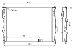 Теплообменник AVA QUALITY COOLING DN2414