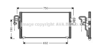 Конденсатор AVA QUALITY COOLING DN5164