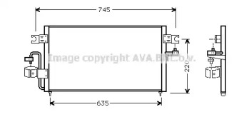 Конденсатор AVA QUALITY COOLING DN5178