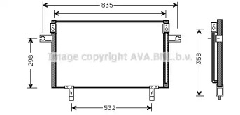 Конденсатор AVA QUALITY COOLING DN5195