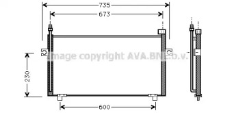 Конденсатор AVA QUALITY COOLING DN5197