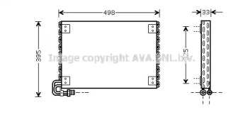 Конденсатор AVA QUALITY COOLING DN5227