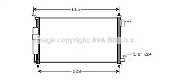 Конденсатор AVA QUALITY COOLING DN5251D