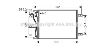 Конденсатор AVA QUALITY COOLING DN5252D