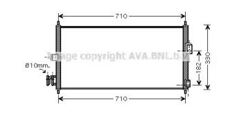 Конденсатор AVA QUALITY COOLING DN5270