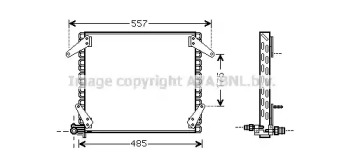 Конденсатор AVA QUALITY COOLING DN5272