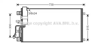 Конденсатор AVA QUALITY COOLING DN5290D