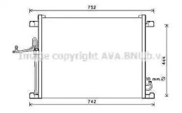 Конденсатор, кондиционер AVA QUALITY COOLING DN5392