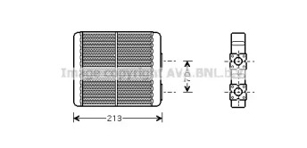 Теплообменник AVA QUALITY COOLING DN6226