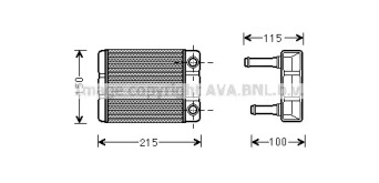 Теплообменник AVA QUALITY COOLING DN6368