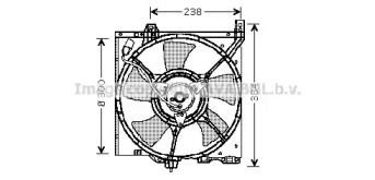 Вентилятор AVA QUALITY COOLING DN7501