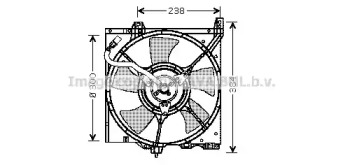 Вентилятор AVA QUALITY COOLING DN7502