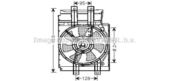 Вентилятор AVA QUALITY COOLING DN7519