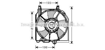 Вентилятор AVA QUALITY COOLING DN7521