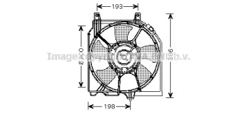 Вентилятор AVA QUALITY COOLING DN7524