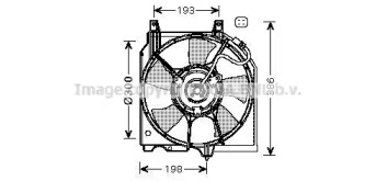 Вентилятор AVA QUALITY COOLING DN7527