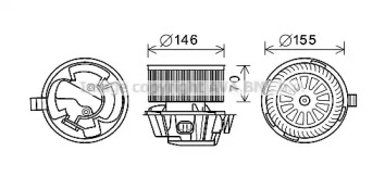 Электродвигатель AVA QUALITY COOLING DN8384