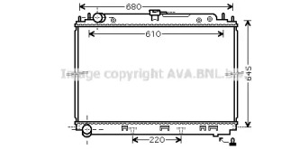 Теплообменник AVA QUALITY COOLING DNA2296