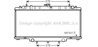 Теплообменник AVA QUALITY COOLING DNA2394