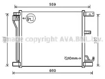 Конденсатор AVA QUALITY COOLING DNA5401