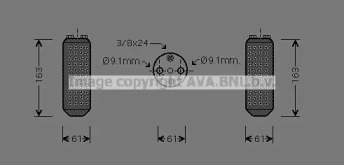 Осушитель AVA QUALITY COOLING DND037