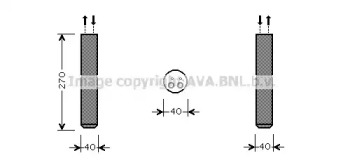 Осушитель AVA QUALITY COOLING DND301