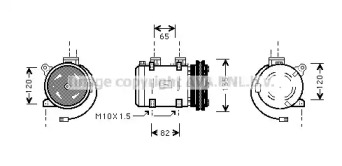 Компрессор AVA QUALITY COOLING DNK192