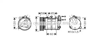 Компрессор AVA QUALITY COOLING DNK315