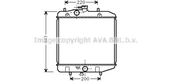 Теплообменник AVA QUALITY COOLING DU2024