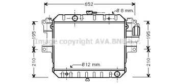 Теплообменник AVA QUALITY COOLING DU2028