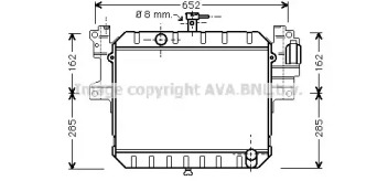 Теплообменник AVA QUALITY COOLING DU2041