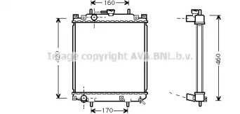 Теплообменник AVA QUALITY COOLING DU2046