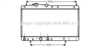 Теплообменник AVA QUALITY COOLING DU2053