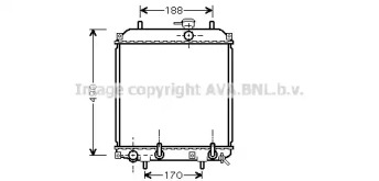 Теплообменник AVA QUALITY COOLING DU2055