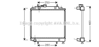 Теплообменник AVA QUALITY COOLING DU2058