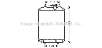 Теплообменник AVA QUALITY COOLING DU2066