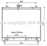 Теплообменник AVA QUALITY COOLING DU2069