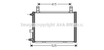 Конденсатор, кондиционер AVA QUALITY COOLING DU5060