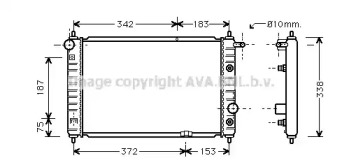 Теплообменник AVA QUALITY COOLING DW2008